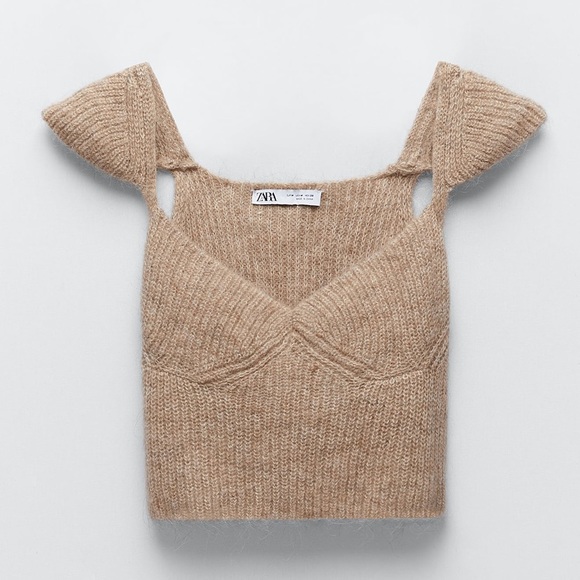 Wool Blend Knitted Top main image 0